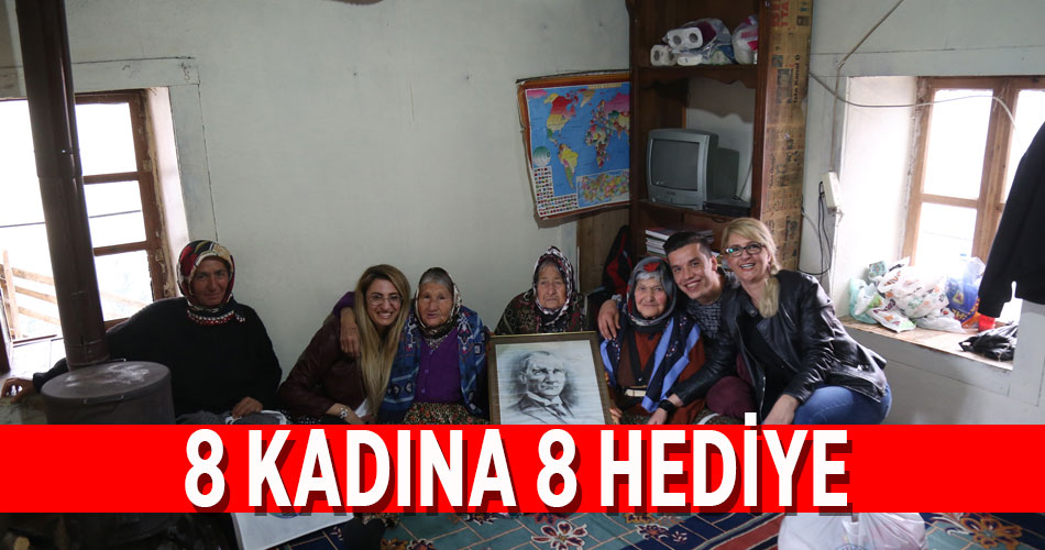 8 Kadına 8 Hediye