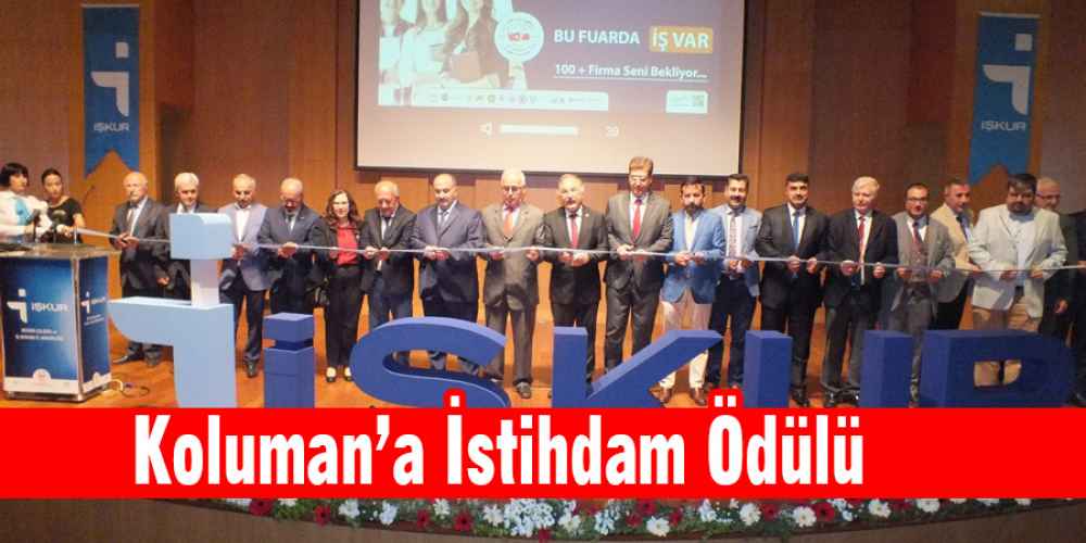 KOLUMAN Otomotiv Endüstri A.Ş.'ye İstihdam Ödülü