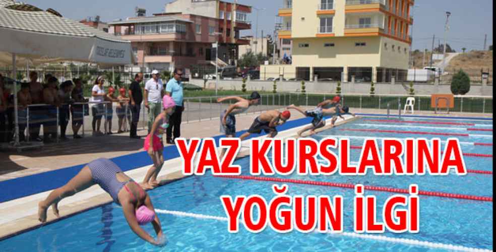 Yaz Kurslarına Yoğun ilgi