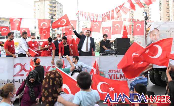 Cumhuriyet Tırı Toroslara renk kattı