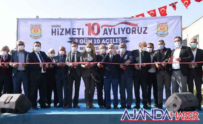 Tarsus Belediyesinden 1 Günde 6 Açılış