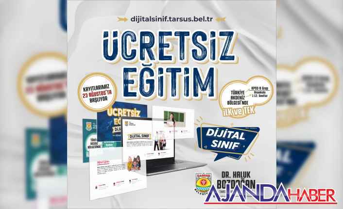 DİJİTAL SINIF KAYITLARI 23 AĞUSTOS’TA