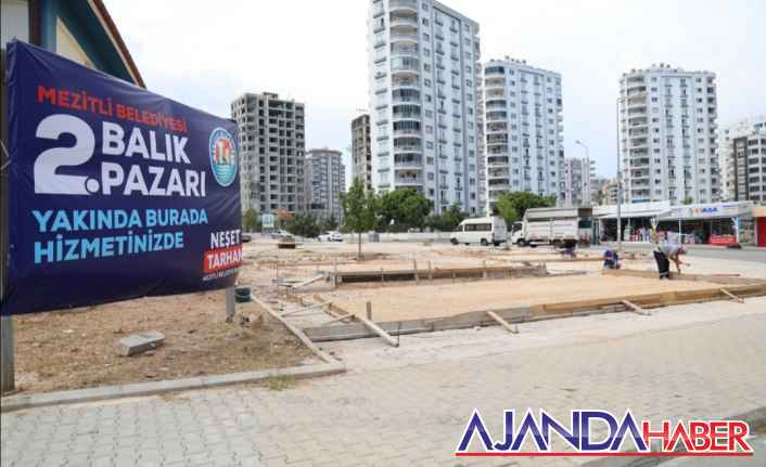 Mezitli’de İkinci Balık Pazarı Açılıyor