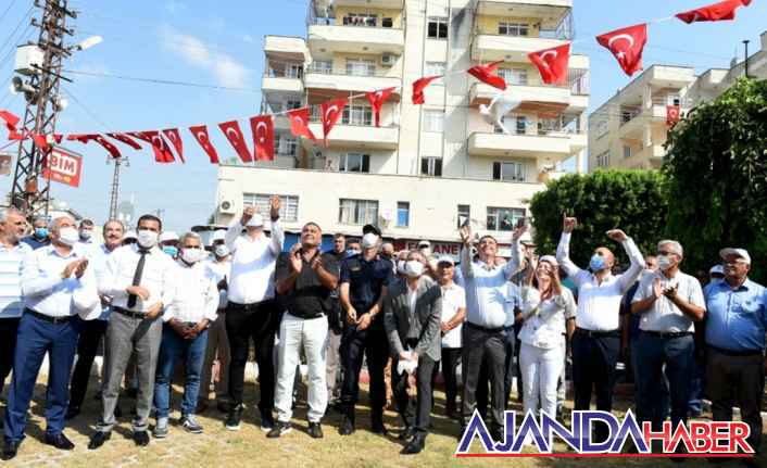 Tarsus'ta Beyaz Güvercinler göğe Salındı