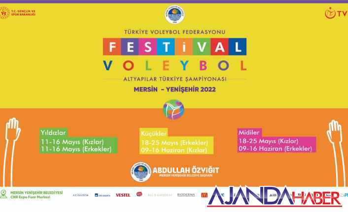 “Festival Voleybol 2022” Mersin Yenişehir’de yapılacak