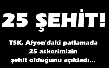 25 Şehit