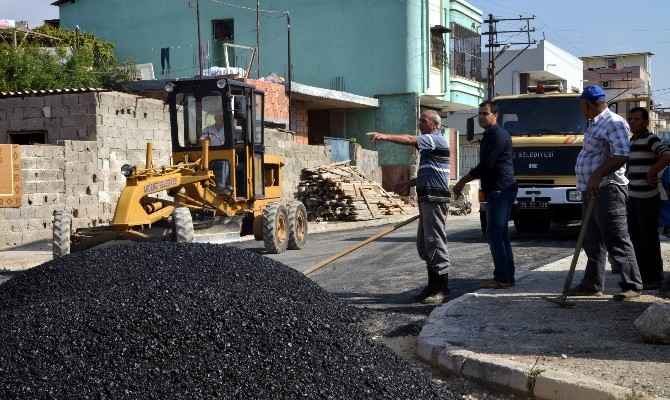 Akdeniz’de 66 Bin Ton Asfalt Kaplama Ve Yama Yaptı