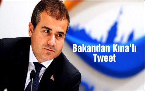 Bakan Suat Kılıç'tan Kına'lı Tweet