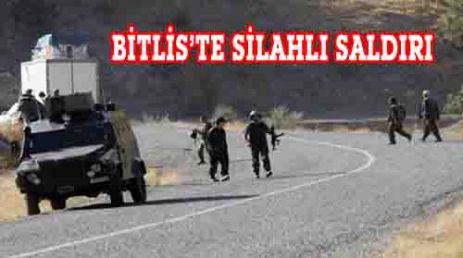 Bitlis’te silahlı saldırı