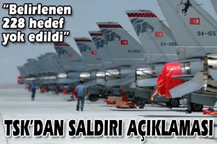 Genelkurmay'dan saldırı açıklaması