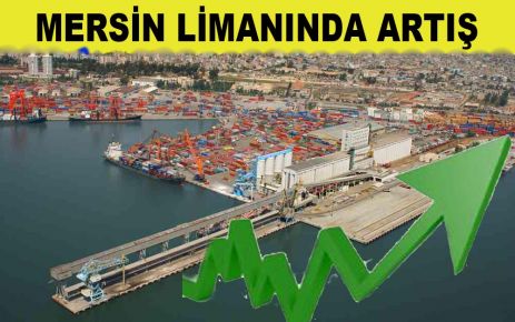 Mersin Limanında Yüzde 25 Artış