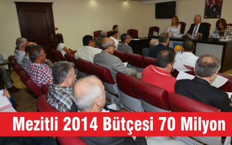 Mezitli Bütçesi 70 Milyon 