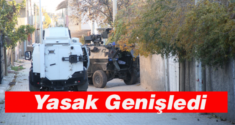 Nusaybin'de sokağa çıkma yasağı genişletildi