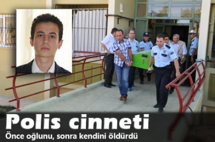 Önce oğlunu sonra kendini öldürdü