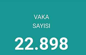 Bugünkü Vaka sayısı 22.898