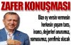 Başbakan'dan zafer konuşması